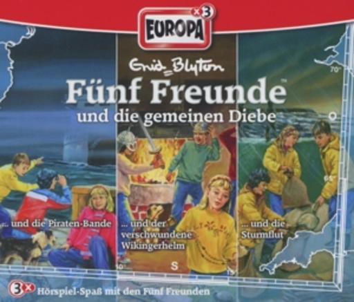 Fünf Freunde – Die 19. Fünf Freunde Box - Fünf Freunde und die gemeinen Diebe