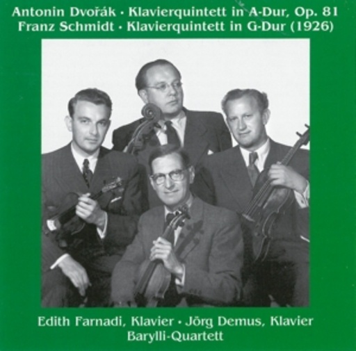 Edith Farnadi/Jörg Demus/Barylli-Quartett – Klavierquintette