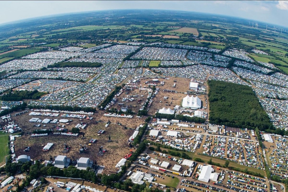 Wird Teil des Festivalgeländes: der Wald am Wacken-Infield