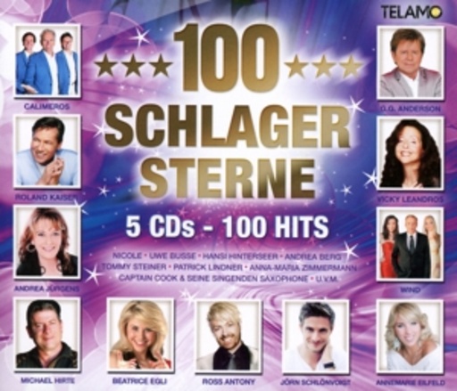Diverse – 100 Schlager Sterne