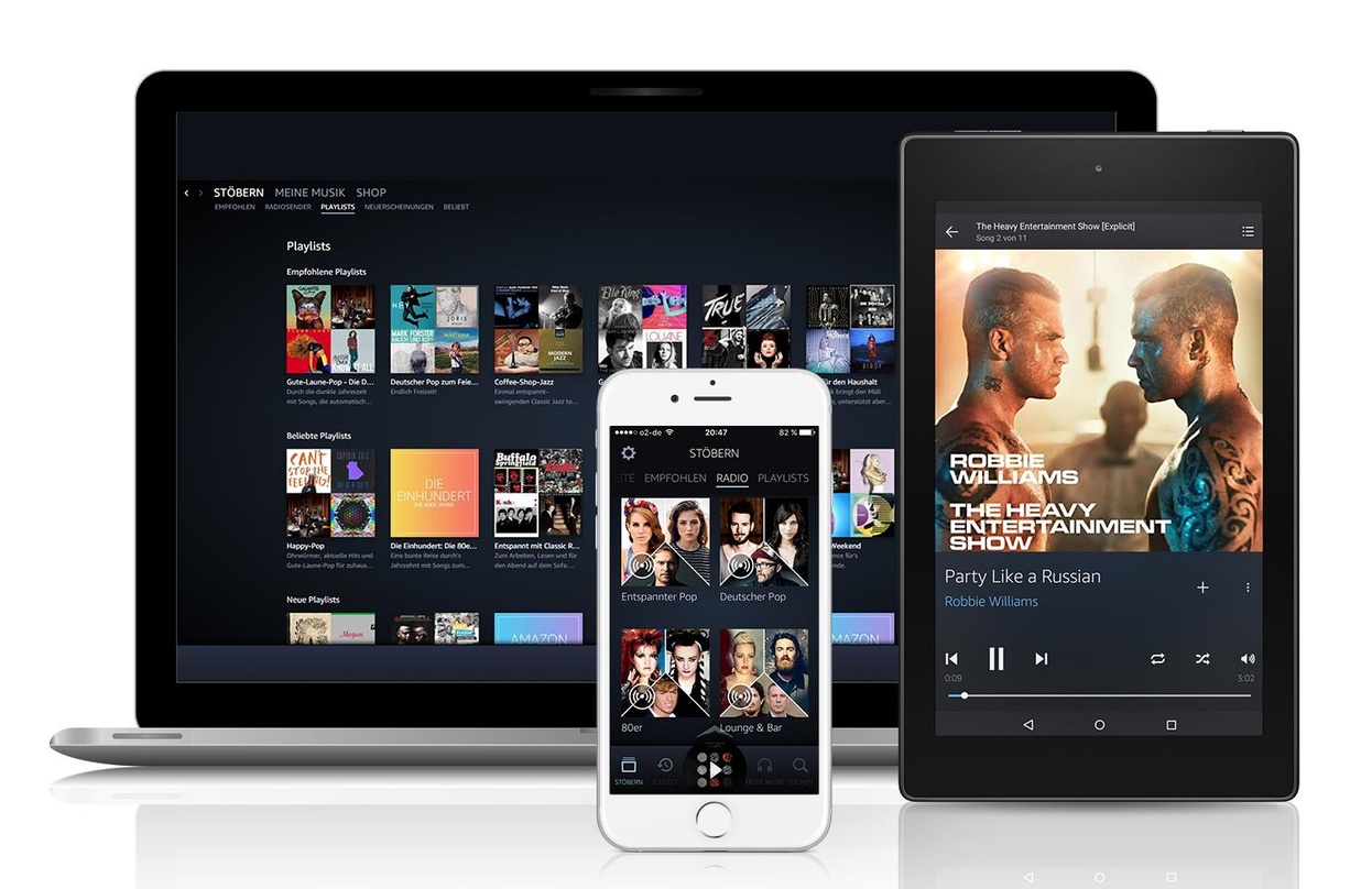Internationalisierung läuft: Mitte Oktober 2016 war es im US-Markt soweit, nun geht Amazon Music Unlimited auch in Deutschland sowie in UK und Österreich ans Netz ...