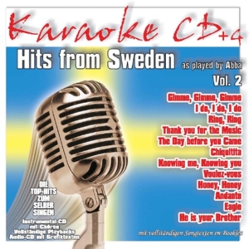 Diverse – Hits From Sweden As Played By Abba Vol. 2 - Karaoke