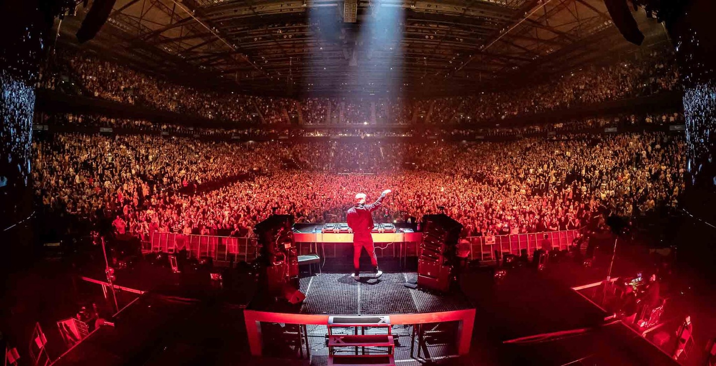 Spielte vor 25.000 Besuchern in Hamburg und München: David Guetta