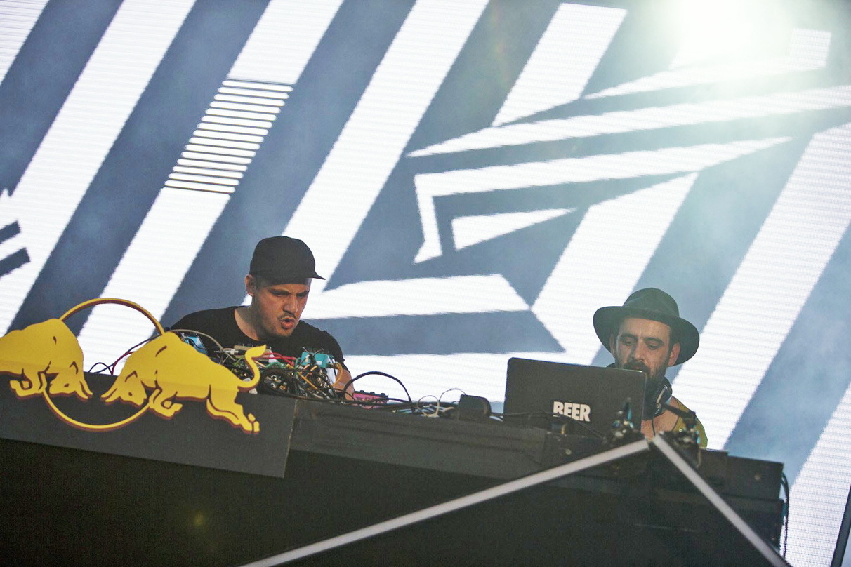 Gastgeber und Headliner bei Red Bull Hosted By in Berlin: Modeselektor