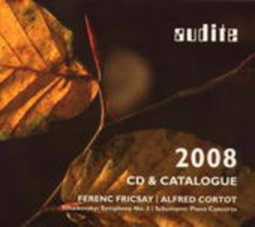 Ferenc Fricsay/Alfred Cortot – Sinfonie Nr. 5/Klavierkonzert (Inkl. Audite Katalog 2008)
