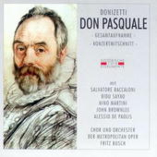 Fritz Busch/Nino Martini – Don Pasquale (GA 1946 aus New York)