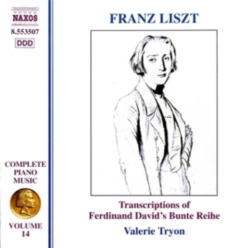 Valerie Tryon – Transcriptions Of Ferdinand David's Bunte Reihe - Complete Piano Music Vol. 14