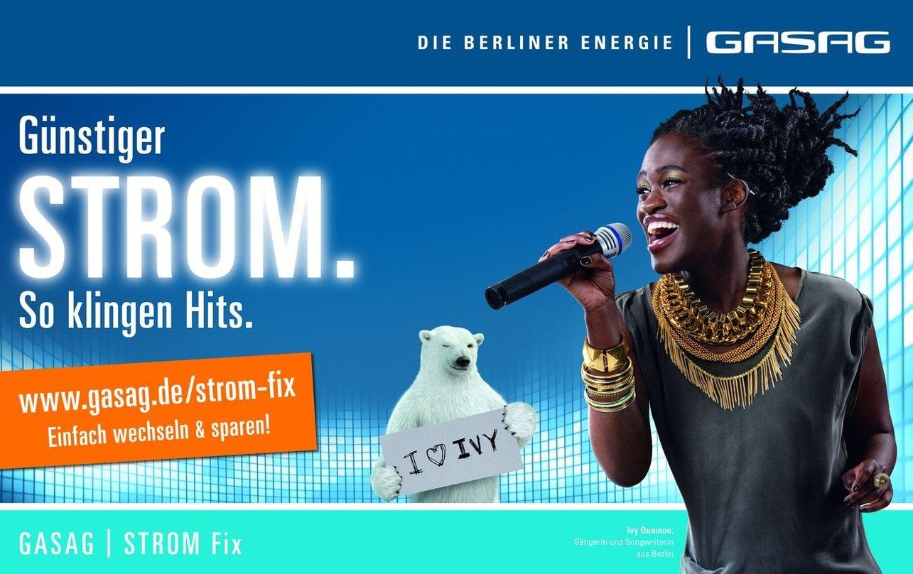 Singt für erneuerbare Energien: Ivy Quainoo