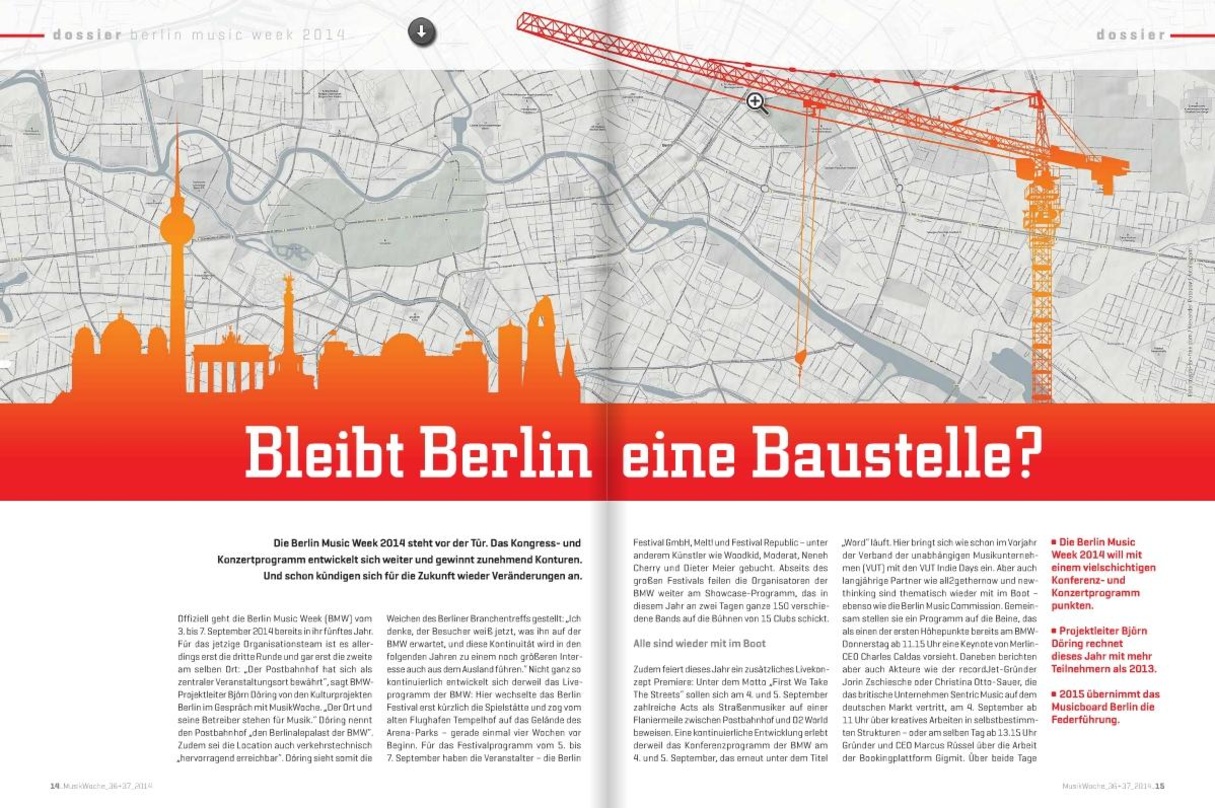 Dossier zur Berlin Music Week 2014