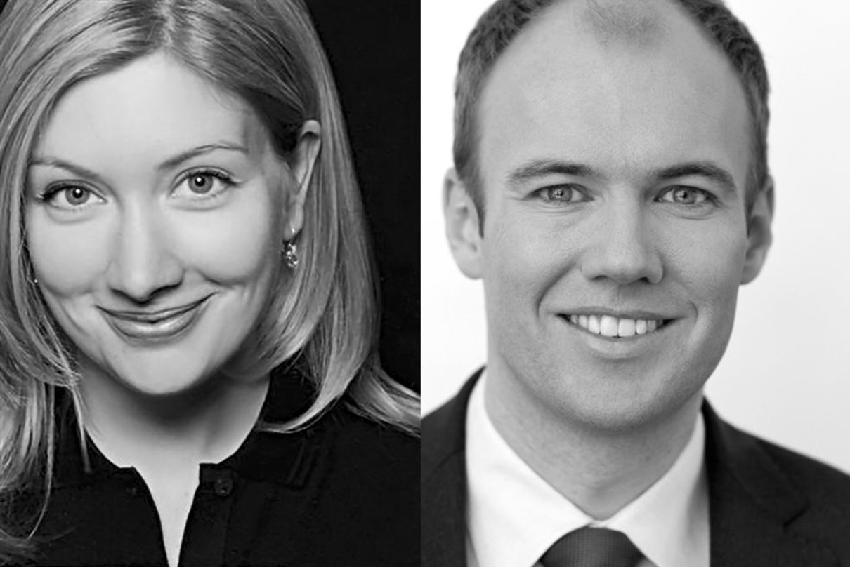 Räumen die Sperrtafeln ab: Gudrun Schweppe und Thomas Theune