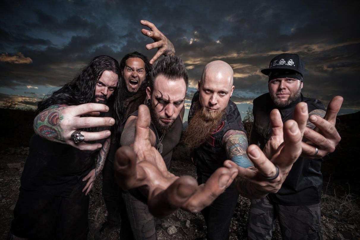 Arbeiten künftig mit SPV zusammen: Die Mitglieder der US-Metalband Invidia