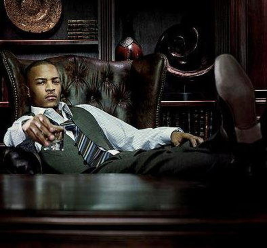 Kann sich zurücklehnen: T.I. auf dem US-Gipfel
