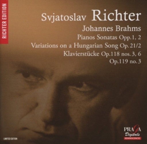 Svjatoslav Richter – Piano Sonatas Opp.1, 2/Variations On A Hungarian Song Opp.21/2 etc.