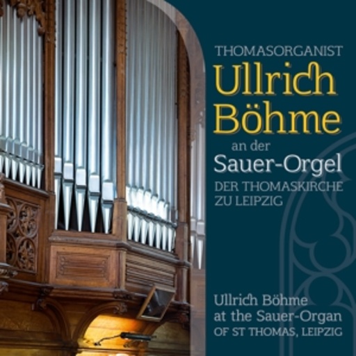 Ullrich Böhme – Ullrich Böhme an der Sauer-Orgel der Thomaskirche zu Leipzig