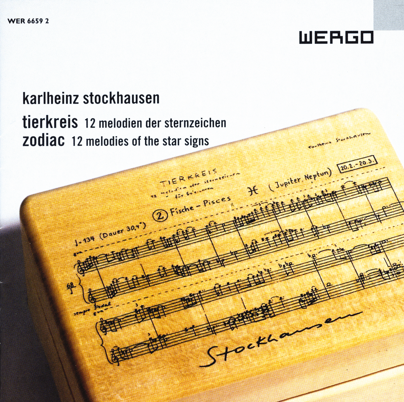 Mike Svoboda/Wolfgang Fernow/Stefan Hussong – Tierkreis - 12 Melodien der Sternzeichen