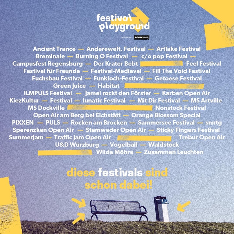 Haben schon für den Festival Playground zugesagt: rund 40 Festivals
