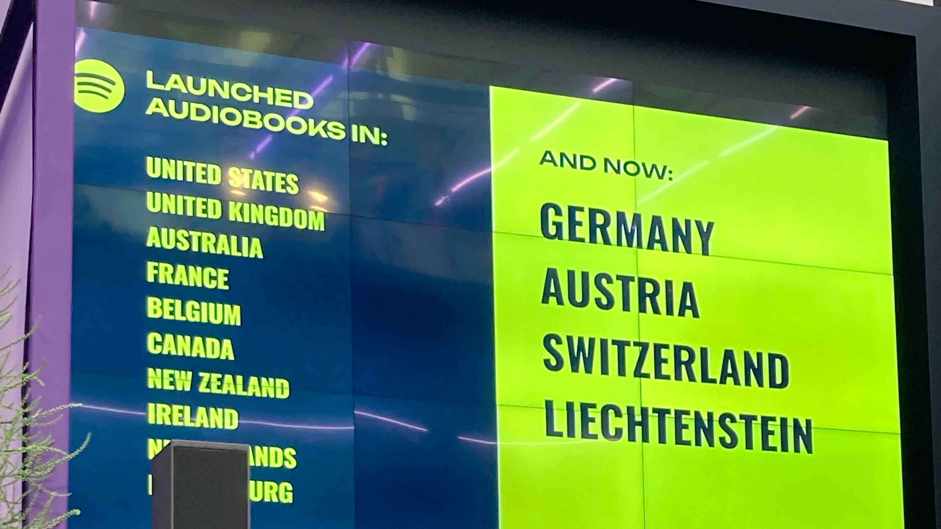 Spotify-Präsentation in Berlin zum Launch von Audiobooks in Deutschland, Österreich, der Schweiz und Lichtenstein.
