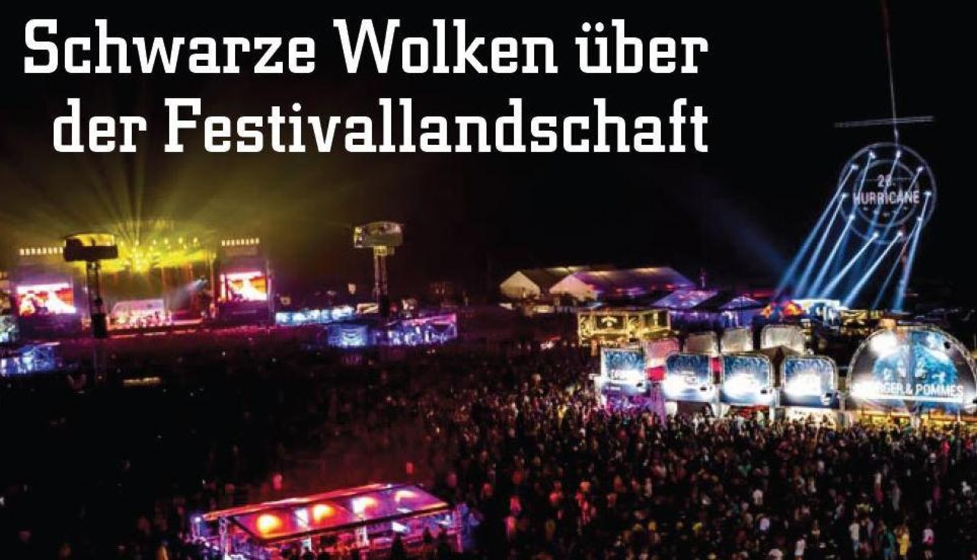 Auch dieses Open Air hatte 2016 unter Unwettern zu leiden: das Hurricane Festival