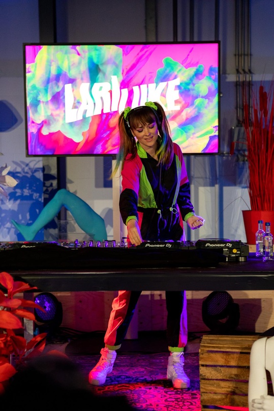 Mit einem DJ-Set beim Festival dabei: Lari Luke