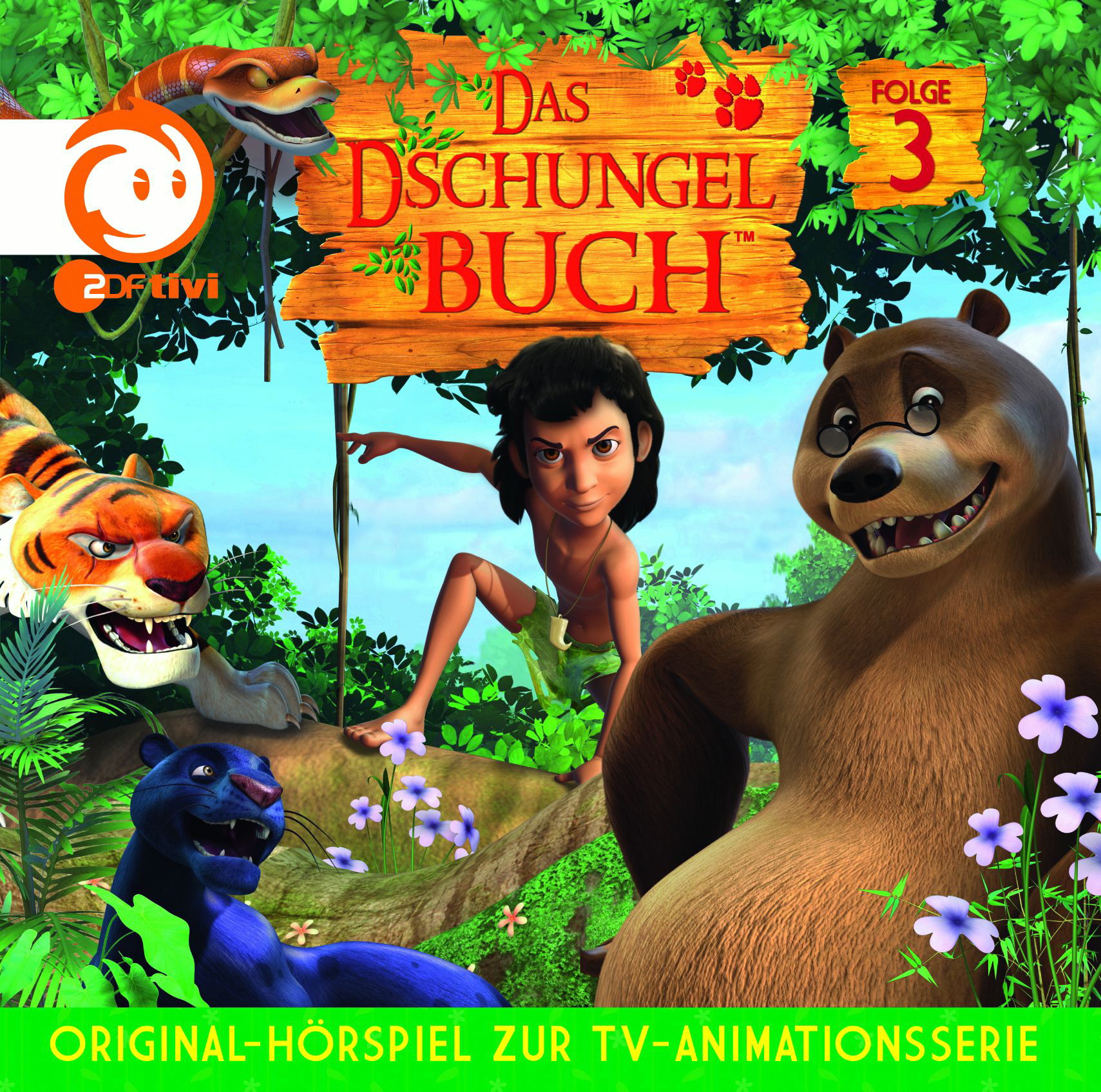 Diverse – Das Dschungelbuch - Wilde schwarze Bienen (3) - Original Hörspiel zur TV-Serie