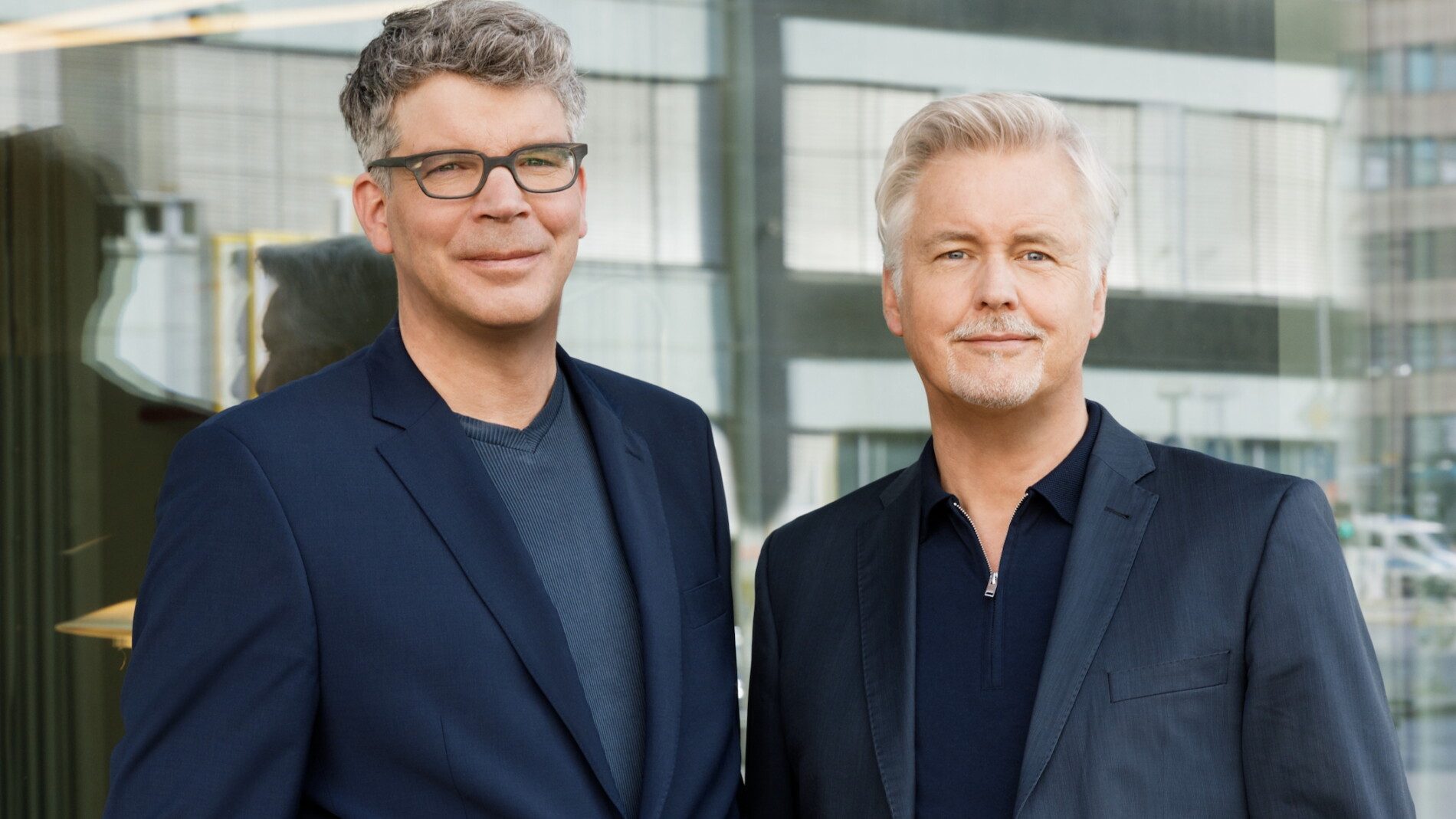 GVL-Geschäftsführer Tilo Gerlach (links) und Guido Evers. Foto: Stefan Wieland