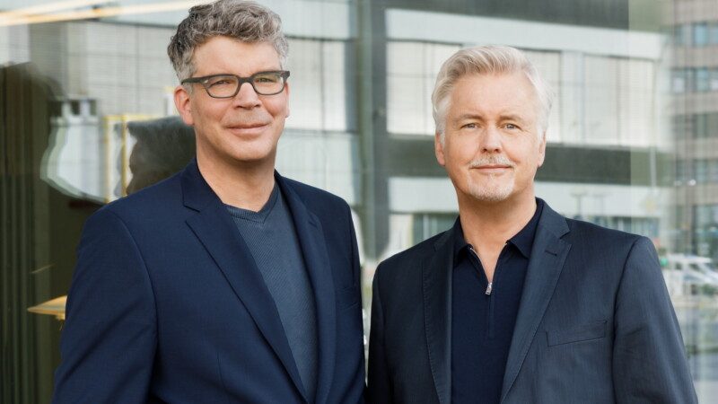 GVL-Geschäftsführer Tilo Gerlach (links) und Guido Evers. Foto: Stefan Wieland GVL-Geschäftsführer Tilo Gerlach (links) und Guido Evers. Foto: Stefan Wieland
