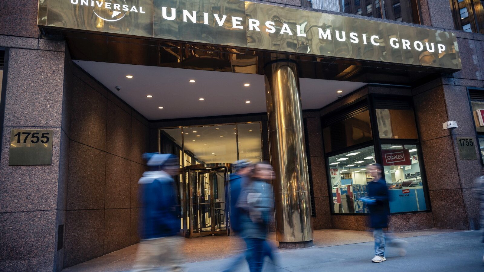 Plant die Ausgabe sogenannter Bonds, um damit bestehende Verbindlichkeiten umzuschulden: die Universal Music Group, hier der Standort in New York.