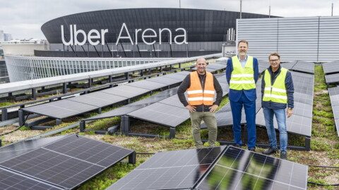 Uber Eats Music Hall - PV Anlage 2026