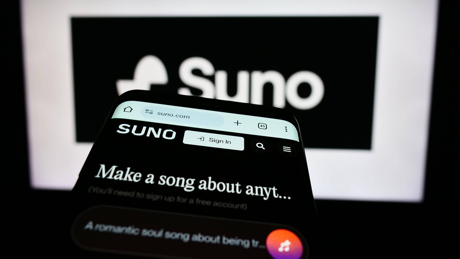 Berufung als Option: bei den Betreibern von Suno ist man mit dem Münchner Urteil im Streit mit der GEMA nicht einverstanden und will alle verfügbaren Optionen prüfen. Foto: Imago, SOPA Images, Timon Schneider