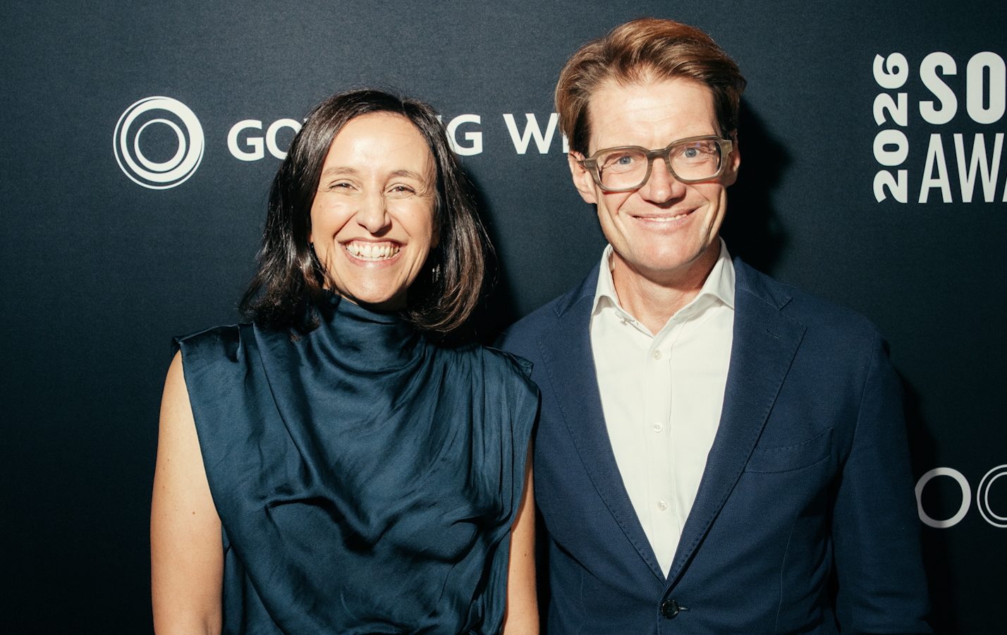 Wollen mit einem Netzwerk der Verwertungsgesellschaften unter dem Namen One Arena über Ländergrenzen hinweg mehr Transparenz in Hinblick auf Fragen zu Tantiemen aus dem Livebereich schaffen: die CEOs Jennifer Brown (SOCAN) und Tobias Holzmüller (GEMA). Foto: GEMA