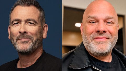 Universal Music Switzerland Ivo Sacchi Ulf Zick Umbruch bei Universal Music in der GSA-Region: Ivo Sacchi (links), verabschiedet sich nach 25 Jahren an der Spitze von Universal Music Switzerland vom Unternehmen, Ulf Zick übernimmt künftig die in einer neu positionierten GSA-Struktur zusätzlich zu seinen bisherigen Aufgaben auch die Leitung der Teams in Zürich und Wien. Foto: Lea Hepp, Universal Music